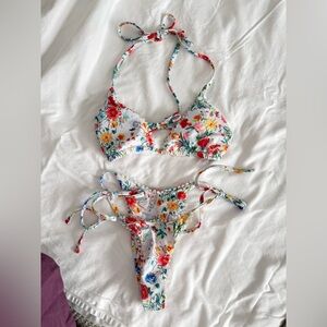 SHEIN Floral Multicolor Bikini